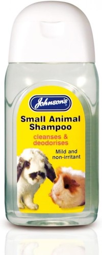 Johnsons small animal shampoo - small,