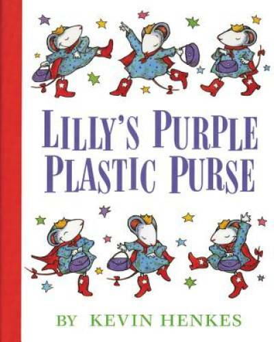 Lilly purple plastic purse - plastic,
