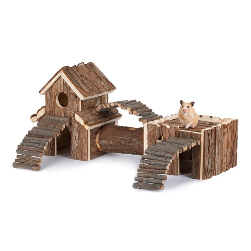 Petlicity wooden hamster - petlicity,