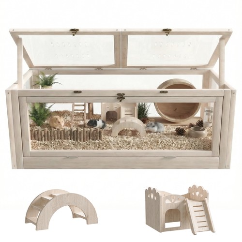 Medium wooden hamster - medium,