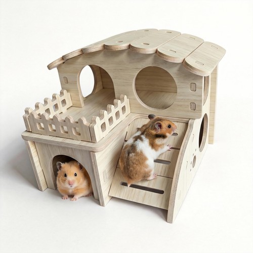 Multi chamber hamster - multi-chamber, hideout