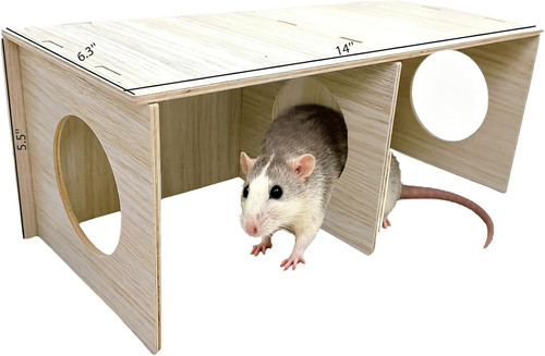 Wooden hamsters chamber - wooden,