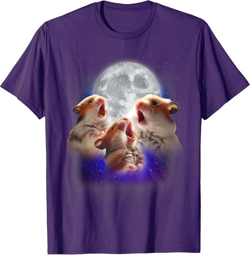 Hamsters howling the - at, moon