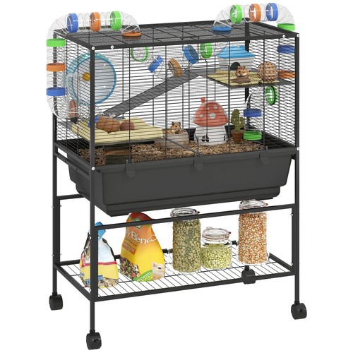 Hamster cage tier rolling - hamster,