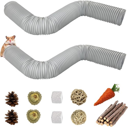 Plastic hamster cage tunnels - cage,