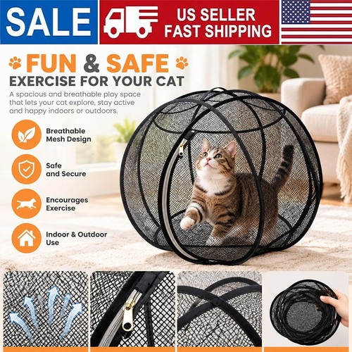 Rolling cat hamster ball for - rolling,