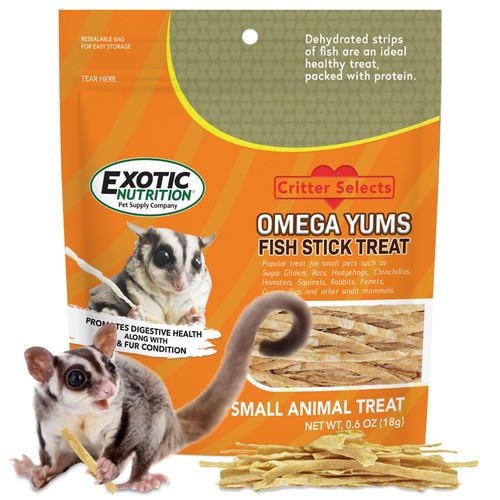 Omega yums fish stick - omega,