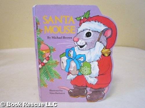 Santa mouse pudgy pal board - mouse,