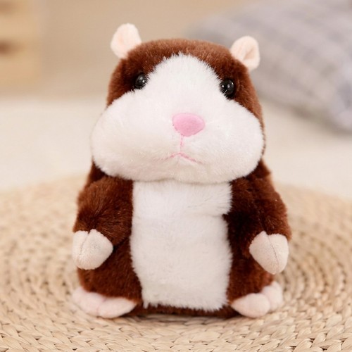 Talking hamster plush toy - plush,