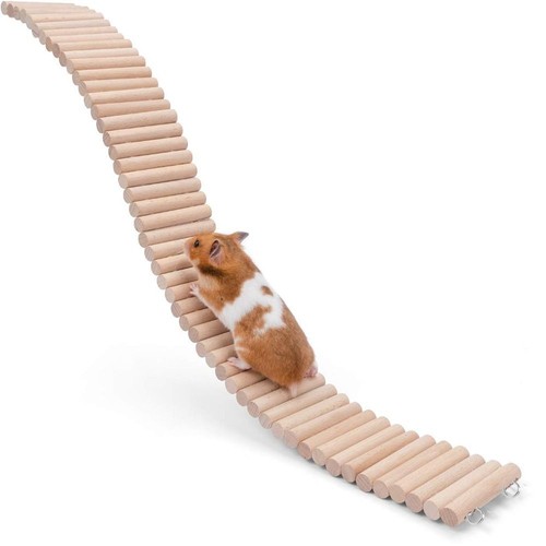 Hamster wooden pet ladder - hamster,