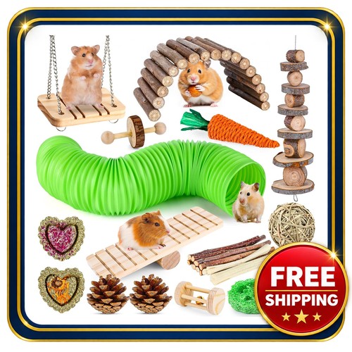 Hamster toys set guinea pig - toys,